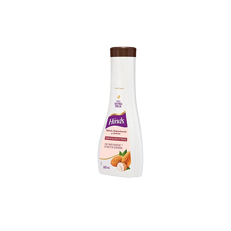 Hinds Crema Corporal Hidratación Extrema Almendras Enriquecida Hidratine Humecta Hidrata