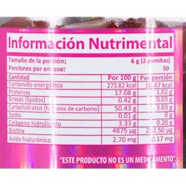 Colágeno Biotina Ácido Hialurónico 100 Gomitas Natural Healt