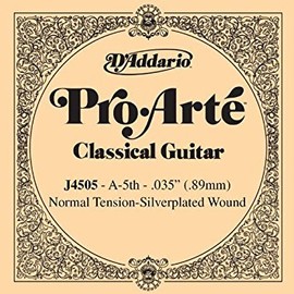 Cuerdas Guitarra Clasica – D 'Addario J 4505) Pro Arte Normal (Minimo 5 Cuerdas) 5ª