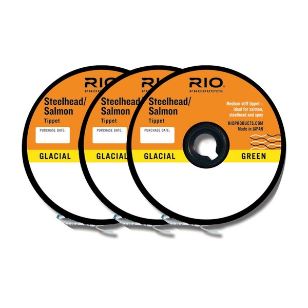 Rio Salmon/Steelhead Tippet 3 Pack, 12LB,16LB,20LB