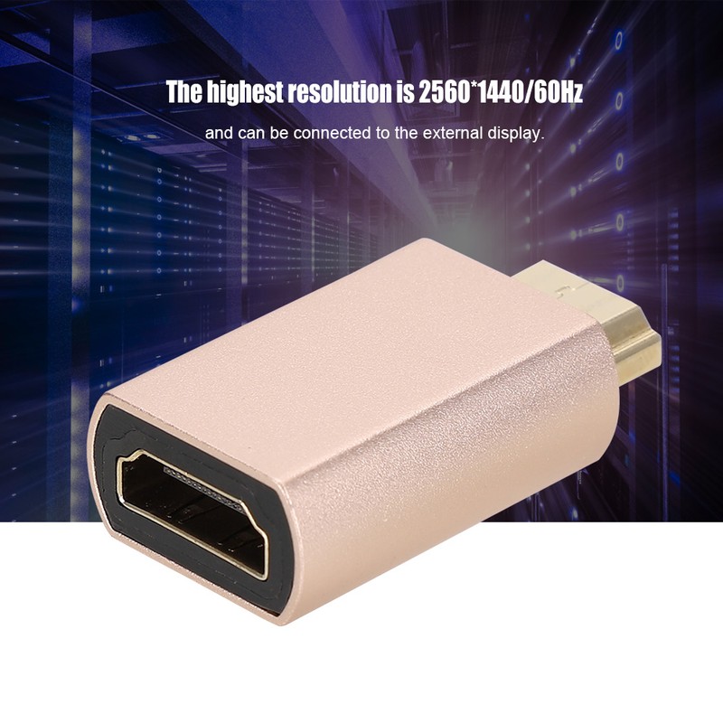 HDMI Virtual Display Male To Female Adapter Converter For Display/TV