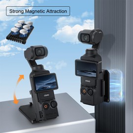 OSMO Pocket 3 Magnetic Camera Hanging Stand Multifunctional Magnetic Holder Hanging Extension Adapter Compatible with DJI OSMO Pocket 3 Accessories