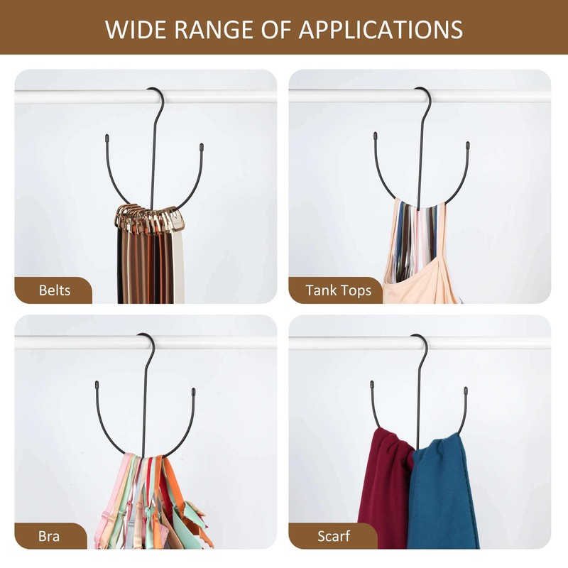 ZEDODIER Legging Hangers for Closet Organizer, Space Saving Sport Bra