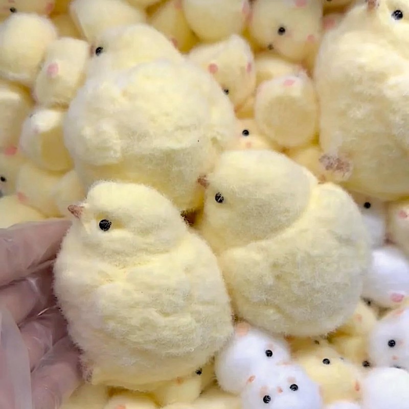 1pcs Handmade Taba Squishy Chick Ultra Soft Squishy Fidget Toys