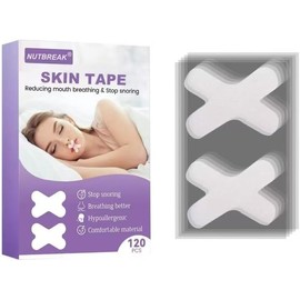 Gentle Transparent White Tape - Hypoallergenic Tapes Strips for Sensitive Skin, Painless Removal, Breathable Comfortable to Exercise-120PCS