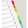 Taisy Color Index PP IN-3410 A4 30 Holes 10 Tabs