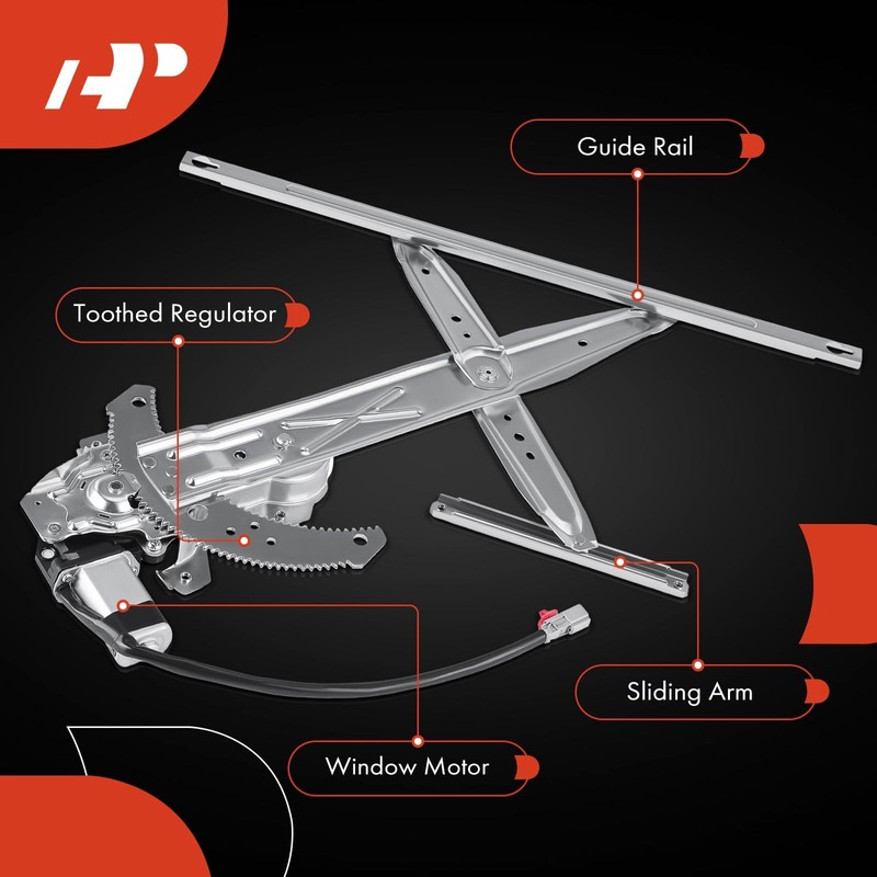 A-Premium Power Window Regulator with Motor Compatible with Honda Civic