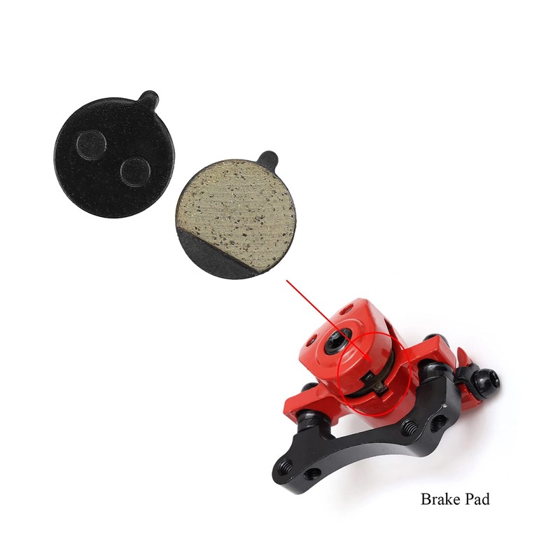 Fututech Brake Pads (2 Pieces) for Kugoo M4 M4 Pro,