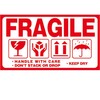 Fragile This Way Up Handle With Care Stickers Large 15