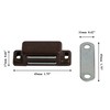 4xHeavy Duty Magnetic Door Catch Cupboard Cabinet Wardrobe Door Magnet