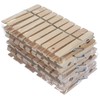 Mini Wooden Clips for Arts and Crafts, Pack of 50,