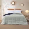 Modern Threads Down Alternative Reversible Comforter Eclipse/Silver Queen