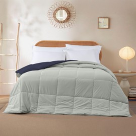 Modern Threads Down Alternative Reversible Comforter Eclipse/Silver Queen