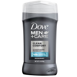 Dove Men+Care Deodorant Stick Clean Comfort 3 oz (Pack of 8)