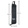 CUSTEAM Drumstick Bag (Black) - Drum Key Included, Breathable, Excellent