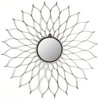 Safavieh Home Collection Antique Flower Mirror, Brown