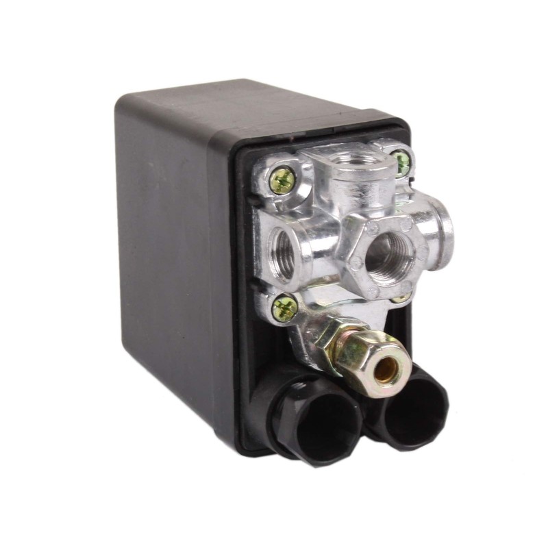 WELDINGER 4-way pressure switch 5 bar/8-10 bar for whisper compressor