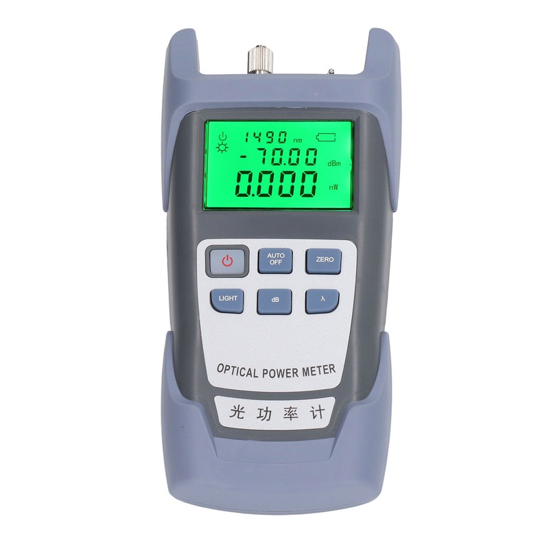 Optical Power Meter 7 Wavelengths Support Standard 2.5mm Interface Fiber