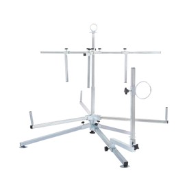 Pipe Reel Dispenser, Underfloor Heating Galvanized Pipe Drainer Galvanized Pipe Winder, Dispenser for PEX/PERT Pipes Heavy Duty Pipe Uncoiler