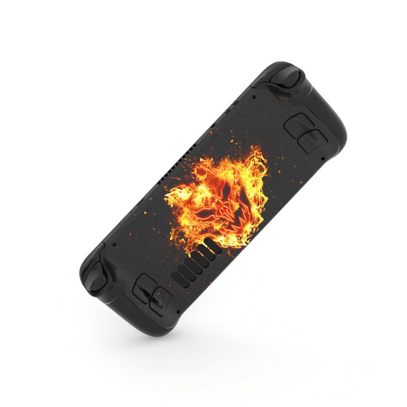 PlayVital Full Set Protective Skin Decal for Steam Deck LCD,