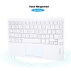 Wendry Teclado Bluetooth Touchpad con Panel Táctil, Teclado Wireless, Teclado