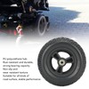 Wheelchair Wheel Replacement Non Slip Solid PU Strong Bearing Capacity