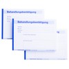 Treatment Confirmation 5 Pads of 50 Sheets Doctor's Practice Physiotherapy