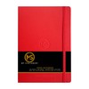 MS MY STATIONERY A5 Index Notebook Hardback Leatherette Cover 8mm