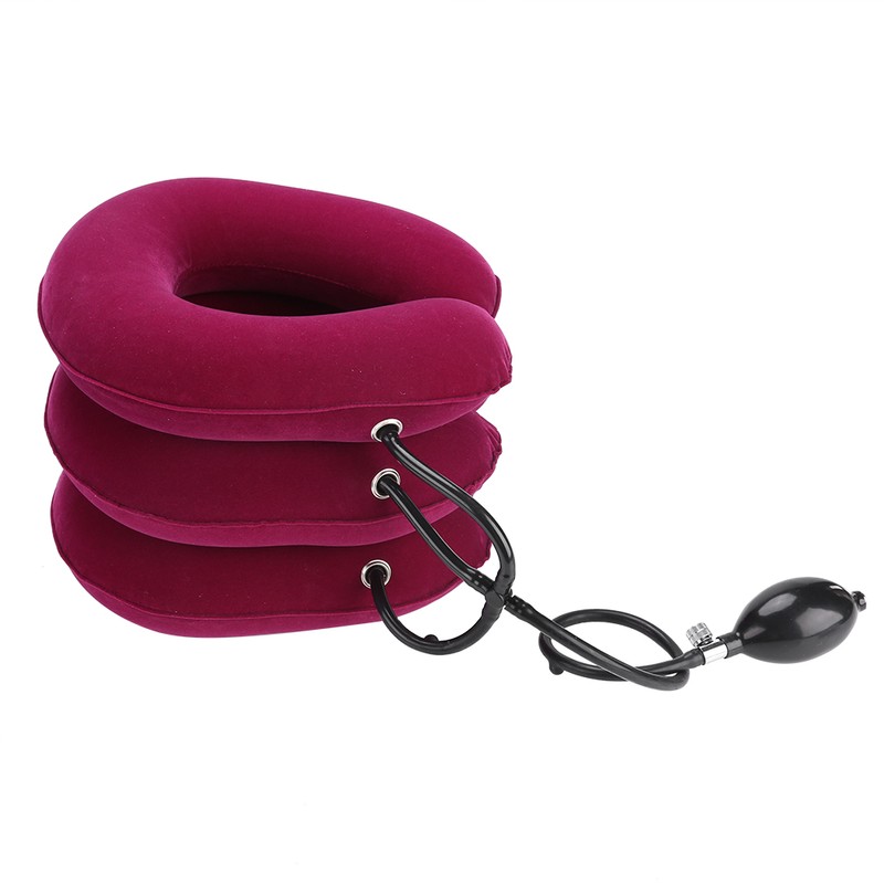 Portable Lightweight Inflatable U Shape Cervical Neck Stretcher Traction Device