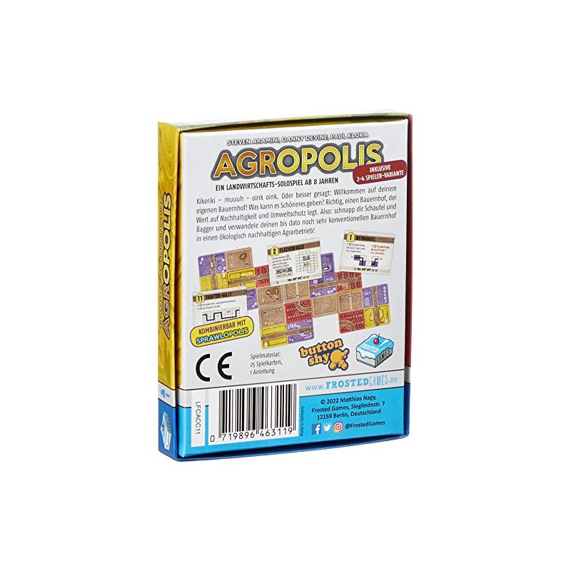 Frosted Games FRG00057 - Agropolis (German)