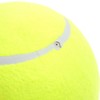 Totority 1Pc Inflatable Rubber Tennis Ball for Large Flannel Ball
