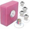 Original Cup Set of 5 Magnetic Suction Cup Soap Holders