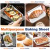 P&P CHEF 9 Inch Baking Cookie Sheet, Oven Pan Tray