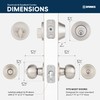 BRINKS – Front Door Lock – Traditional Single Cylinder Deadbolt