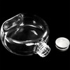 Elsjoy 24 Pack 10 oz Plastic Juice Bottles with Caps,