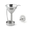 Weis Dekanter Funnel, Stainless Steel Silver, 8.5 x 8.5 x