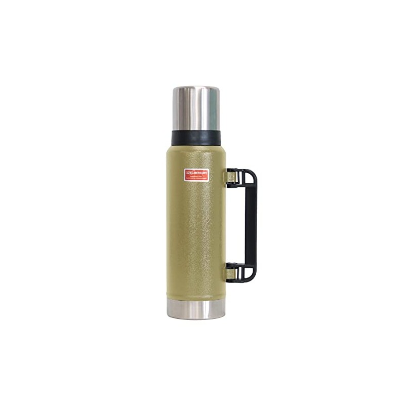 Keystone Mercury Thermo Bottle 750, Beige, Φ3.3 x H12.7 inches