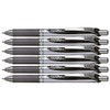 Pentel EnerGel Gel Rollerball Pen with Push Mechanism, Pack of