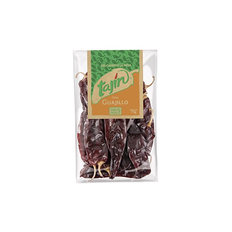 Tajin getrocknete Guajillo-Chilis, Packung 75g - Chili Guajillo Seco TAJ