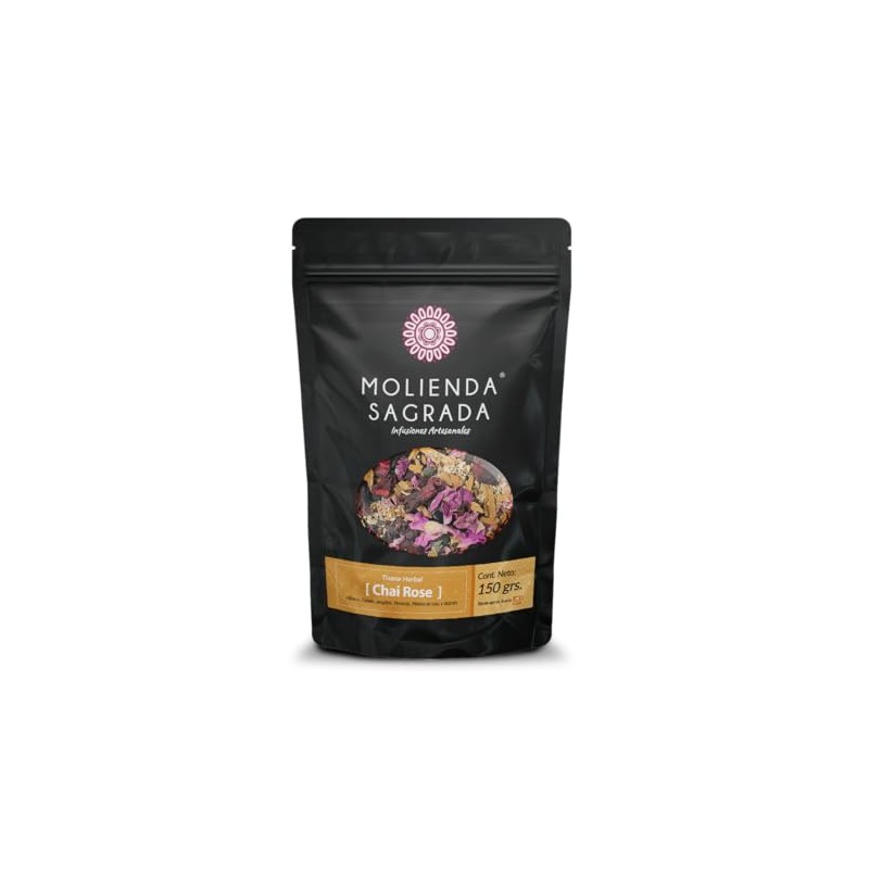 Molienda Sagrada, Tisana Chai Rosé, Infusión Especiada de Autor con