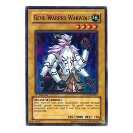 Yu-Gi-Oh! - Gene-Warped Warwolf (STON-EN001) - Strike of Neos - 1st Edition - Super Rare