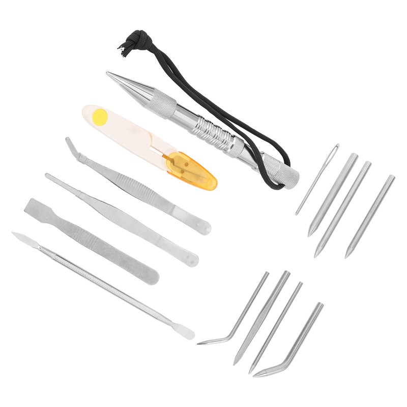 14Pcs/Set Paracord Needles Knitting Tool Paracord Stitching Needles Set Bracelets