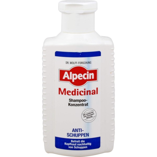 Dr. Wolff Alpecin Medicinal Shampoo-Konzentrat Anti-Schuppen, 200 ml Shampoo