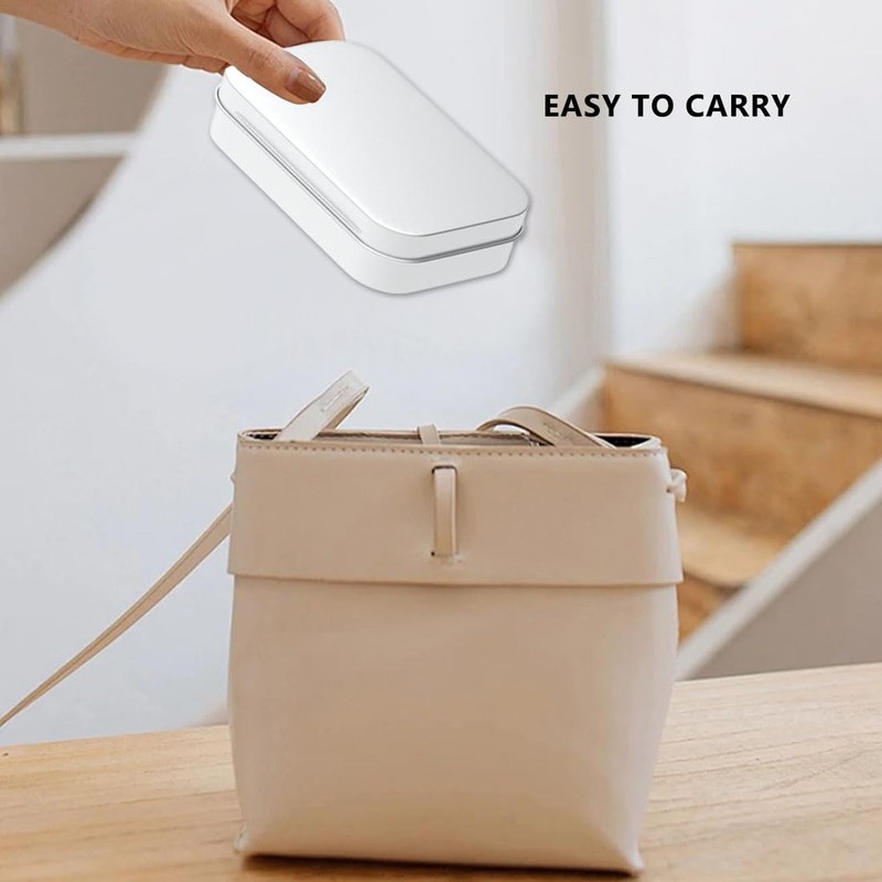 2 PCS storage iron box with Lid,metal rectangular storage container,