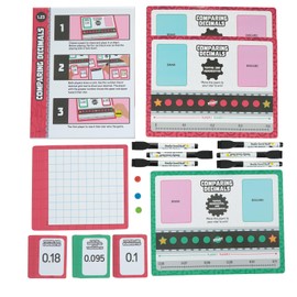 Really Good Stuff Think. Model. Learn. Math Center, Grades 4-5, Comparing Decimals