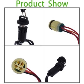 marddpair Ignition Key Switch Replacement for Honda Rancher 350 TRX350FM 2000-2006