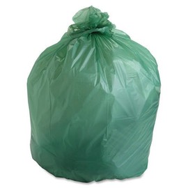 (Ship from USA) Compostable Trash Bags,30Gal,1.10mil,30"x39",48/BX,Green STOE3039E11 /ITEM#H3NG UE-EW23D291690