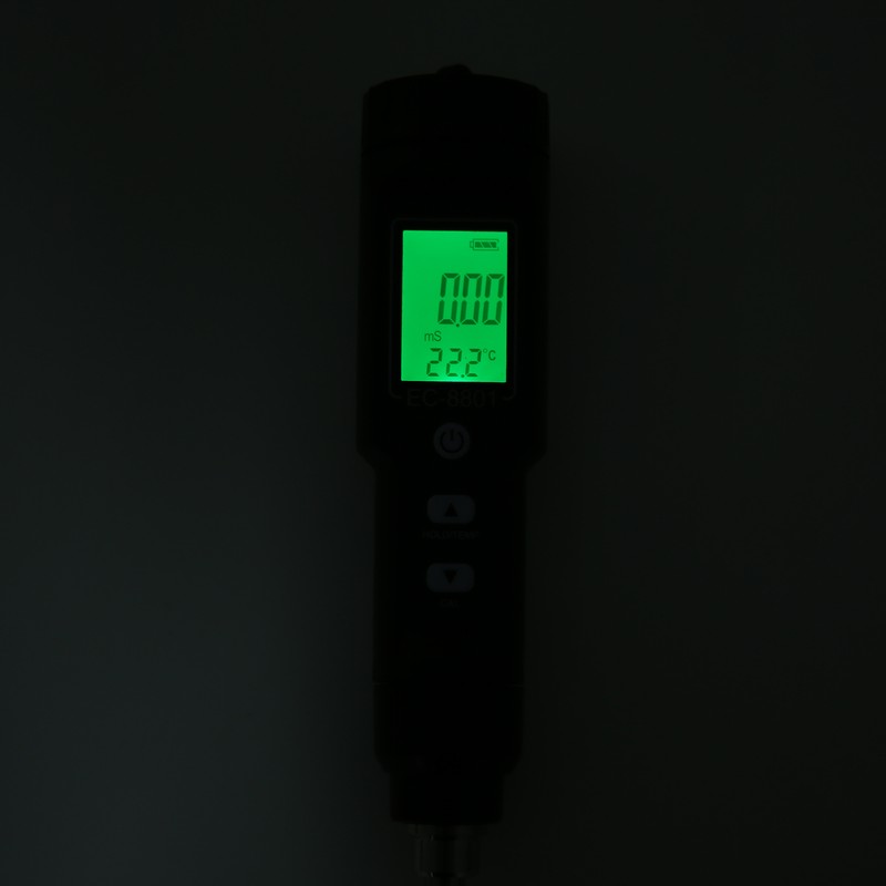 EC‑8801 Digital Soil Detector with Backlight EC Conductivity Temperature Tester