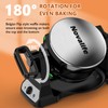 Waffle Maker, 1400W Belgian Waffle Maker, Double Waffle Iron 180°