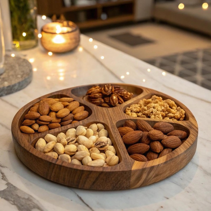 Valentines Day Nuts gift Basket - Delicious Mixed Cravings Gourmet